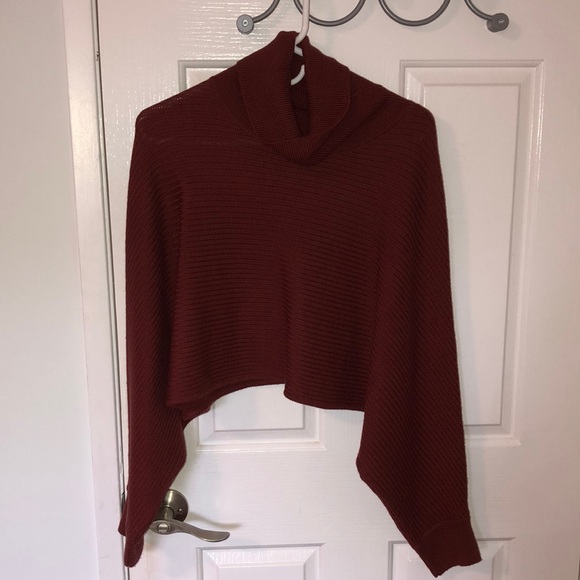 Aritzia Wilfred Free Cropped Merino Wool Sweater size small - Picture 1 of 10